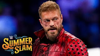 Edge makes a fiery return SummerSlam 2022 WWE Network Exclusive [upl. by Sanoy]