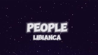 Libianca  People lyrics Female voice cover [upl. by Nwotna]