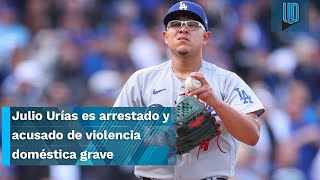 🚔🚨 Julio Urías es arrestado y acusado de violencia doméstica grave 🚔🚨 [upl. by Leroj]