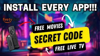 SECRET Firestick Install Code for a FULLY LOADED Firestick  Download every App [upl. by Eimilb363]