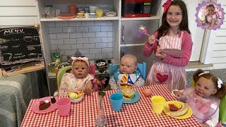 ALIYAHS REBORN CAFE for TODDLERS Fun Friday [upl. by Edla]