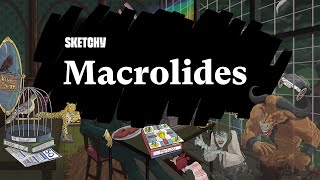 Comprehensive Guide to Macrolides and Their Uses Part 1  Sketchy Medical  USMLE Step 1 [upl. by Atiuqa]