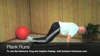 Plank Runs Exercisecardio exercise for TIGHT ABS FAST [upl. by Lennon]