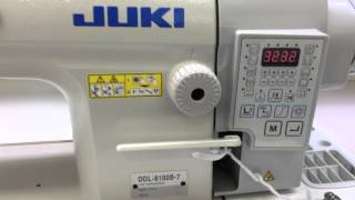 JUKI DDL8100B7 direct drive lockstitch sewing machine [upl. by Roel]