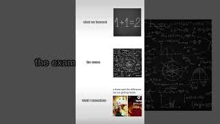 What we learnt vs the exam mha bakugo maths elmo blowup 1plus1 mathstest exam [upl. by Jarietta194]