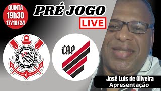 PRÉ JOGO CORINTHIANS E ATHLETICO PR [upl. by Annaira]