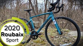 105 Dream Bike The NEW 2020 Specialized Roubaix Sport Feature Review and Actual Weight [upl. by Oira]