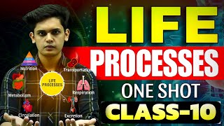 Life Processes Complete Chapter🔥 CLASS 10 Science  NCERT Covered Prashant Kirad [upl. by Noivert]