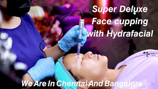 Hydra Facial with Face Cuppinghalinathecuppingclinic [upl. by Nilerual]