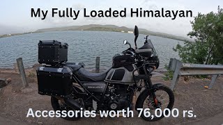 Fully Loaded HIMALAYAN with all the Accessories [upl. by Neisa]