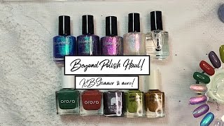 Beyond Polish KBShimmer Haul and more [upl. by Ledeen]