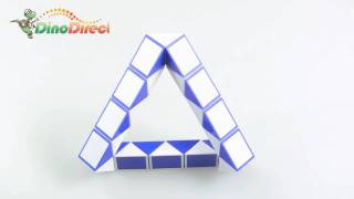 Rubiks Twist Transformable Snake Puzzle Toy  dinodirect [upl. by Essile]