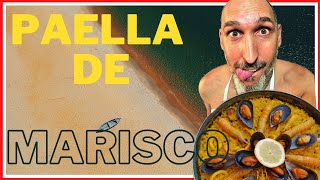 Como hacer Paella 🍘 ARROZ de MARISCO 🍤 paso a paso 2020 [upl. by Notlrahc]