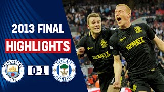 Wigan Win the FA Cup in 88th Minute  Manchester City 01 Wigan Athletic  FA Cup Final 2013 [upl. by Nabe]