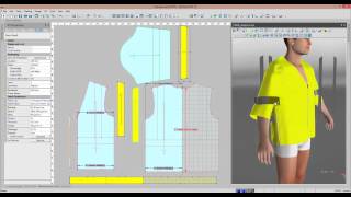 Pattern Design Software and 3D Sampling of Industrial Clothing [upl. by Iver]