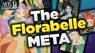 FLORABELLE Meta Team Comps INCOMING AFK Journeys First New Character Team Comps [upl. by Anaihk]