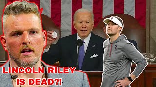 Pat McAfee BELIEVED USC Coach Lincoln Riley Was DEAD after Bidens SOTU SCREW UP [upl. by Llehsar]