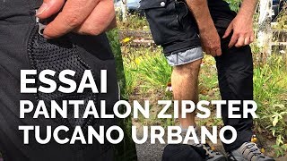 Essai Pantalon Zipster Tucano Urbano [upl. by Cressy340]