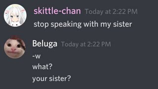 If Beluga Meet Skittlechans sister [upl. by Medardas]