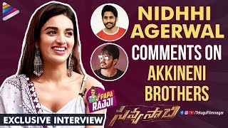 Nidhhi Agerwal Exclusive Interview  Savyasachi Telugu Movie  Naga Chaitanya  Akhil Akkineni [upl. by Burrows]