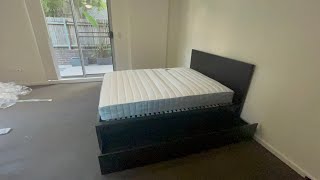 IKEA MALM bed with 4 storage box and LONSET slat [upl. by Resaec]