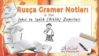 6 Rusça Şahıs ve Aitlik İyelik Zamirleri  Личные и притяжательные местоимения [upl. by Sesiom]