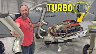 30000 Turbo And Exhaust for Free Abandoned Airplane [upl. by Finnegan66]