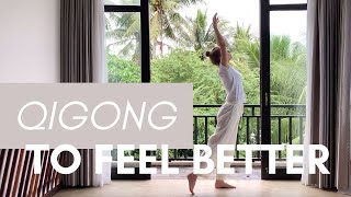 How to Feel Great In 10 Minutes  Beginner Qigong Routine [upl. by Aenehs504]