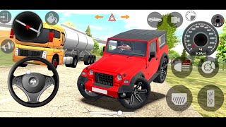 Dollar Song Modified Mahindra white Thar👿  Indian Cars Simulator 3D  Android Gameplay Part 1 [upl. by Daniele]