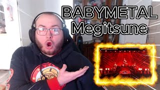 BABYMETAL  Megitsune LIVE REACTION AMAZING [upl. by Schilt779]