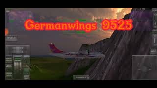 Germanwings 9525 recriado no Turboprop Flight Simulator [upl. by Saul738]