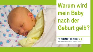 Neugeborenengelbsucht Hyperbilirubinämie – Warum wird mein Baby nach der Geburt gelb [upl. by Thurlow]