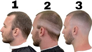 3 STEPS to a PERFECT HIGH FADE  Simple Buzz Cut Tutorial ASMR [upl. by Lleruj]