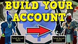 The Best Way To Build your Account In OSRS  Set Yourself Up For Success In Old School Runescape [upl. by Junji]