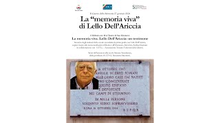 quotLa Memoria Vivaquot di Lello DellAriccia [upl. by Neetsuj]