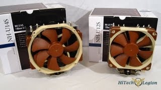 Noctua NH U14S and NH U12S Overview Installation and Benchmarks [upl. by Atniuqal628]