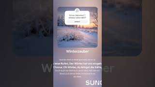 Winterzauber song music winter musik thekiliancraft newmusic songs [upl. by Erodisi]