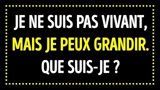 30 Énigmes et devinettes qui vont mettre ton sens logique à lépreuve [upl. by Yelir]