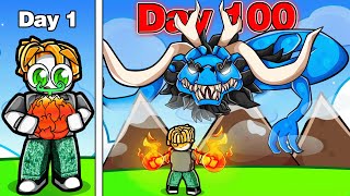 I Survived 100 Days in Roblox One Piece [upl. by Gertruda]