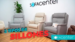 ✅ 3 TIPOS de SILLONES RELAX 👉 ¿CÓMO elegir un SILLÓN PERFECTO  Sofá Center [upl. by Anotal290]