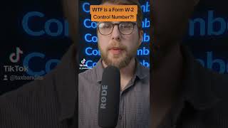 WTF Is A Form W2 Control Number [upl. by Ruperta]