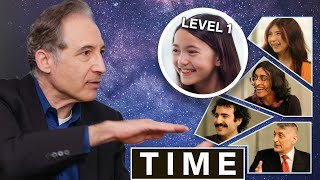 Theoretical Physicist Brian Greene Explains Time in 5 Levels of Difficulty  WIRED [upl. by Irual]