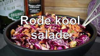 Rode kool salade recept [upl. by Pappano]