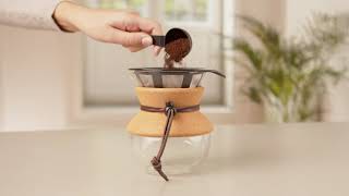 BODUM®  Pour Over Coffee Maker [upl. by Ielarol]