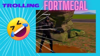 fortmegal trolling with voice changer [upl. by Salvidor]