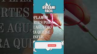 COMO HACER un TULIPAN de PAPEL  ORIGAMI FACIL [upl. by Al]