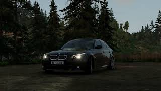 Dj Smash  Moscow Never SleepsSlowedReverbBEAMNG DRIVEBMW E60 [upl. by Eulalia]