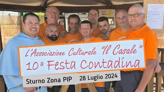 Sturno Zona PIP 10° Festa Contadina Sfilata dei Trattori dEpoca e Moderni per le contrade [upl. by Rauscher]