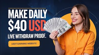 ✅💵New usdt mining website 2024 Best usdt earning site to earn free usdt trusted usdt mining website [upl. by Haisa]