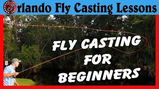 How to Fly Fish Beginner Fly Casting [upl. by Desdee771]